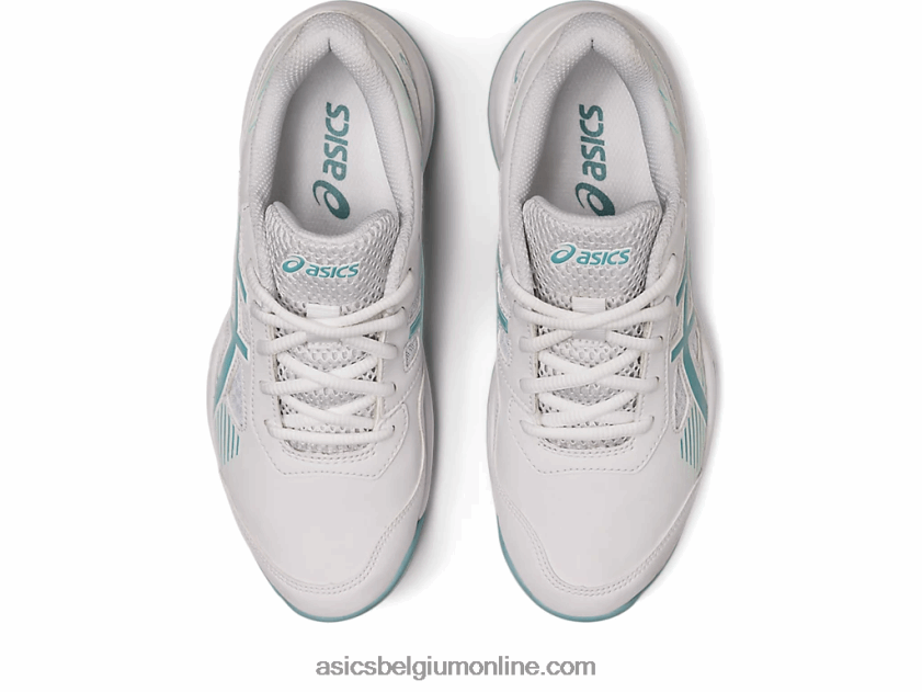 gel game 8 lagere school V6HXR24408 wit/rookblauw Asics