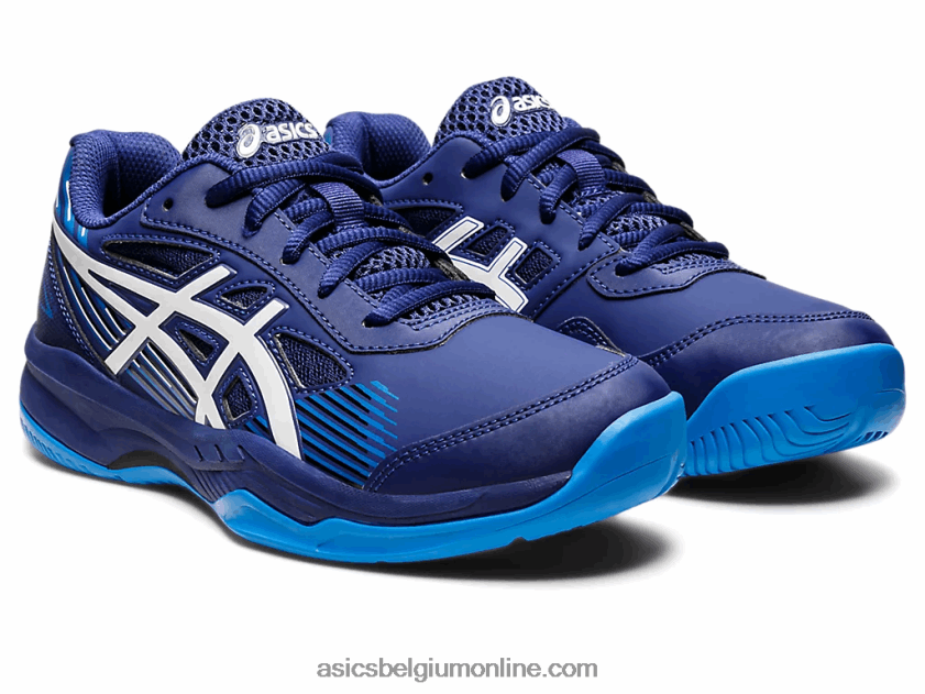 gel game 8 lagere school V6HXR24435 duik blauw/wit Asics