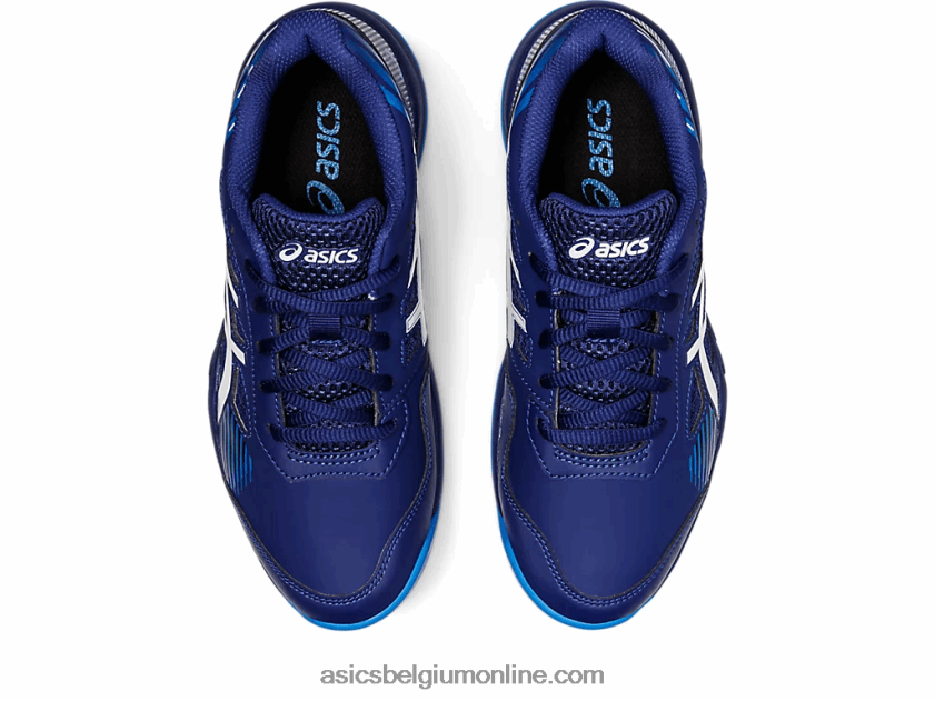 gel game 8 lagere school V6HXR24435 duik blauw/wit Asics