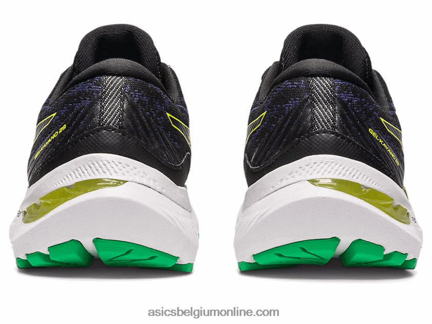 gel-kayano 29 lagere school V6HXR24291 zwarte/limoenschil Asics