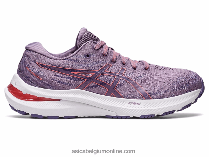 gel-kayano 29 lagere school V6HXR24293 violet kwarts/papaja Asics