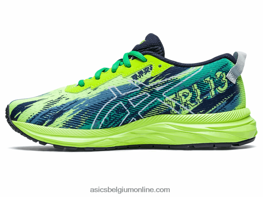gel-noosa tri 13 lagere school V6HXR24244 gevaar groen/hemel Asics