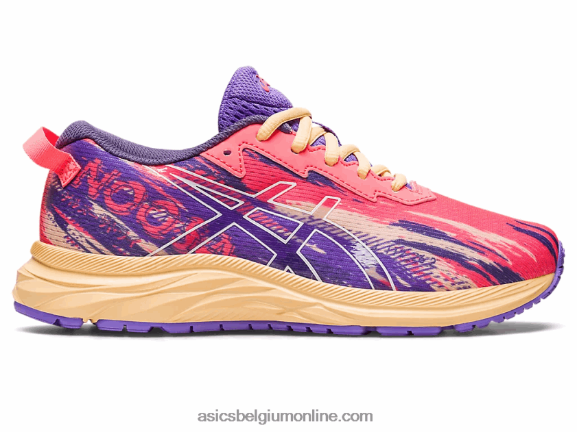 gel-noosa tri 13 lagere school V6HXR24269 gloeiend koraal/wit Asics