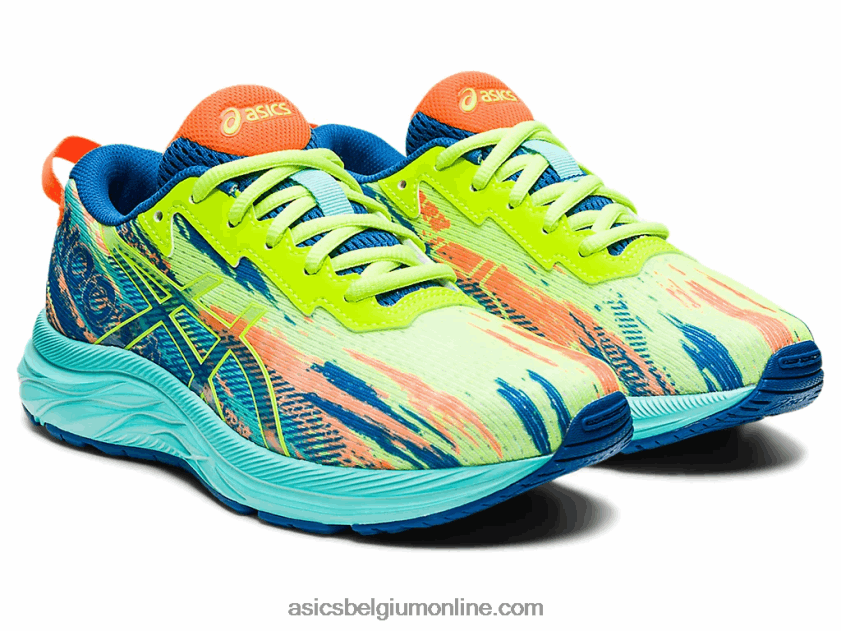 gel-noosa tri 13 lagere school V6HXR24491 gevaar groen Asics