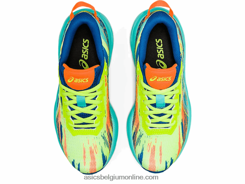 gel-noosa tri 13 lagere school V6HXR24491 gevaar groen Asics