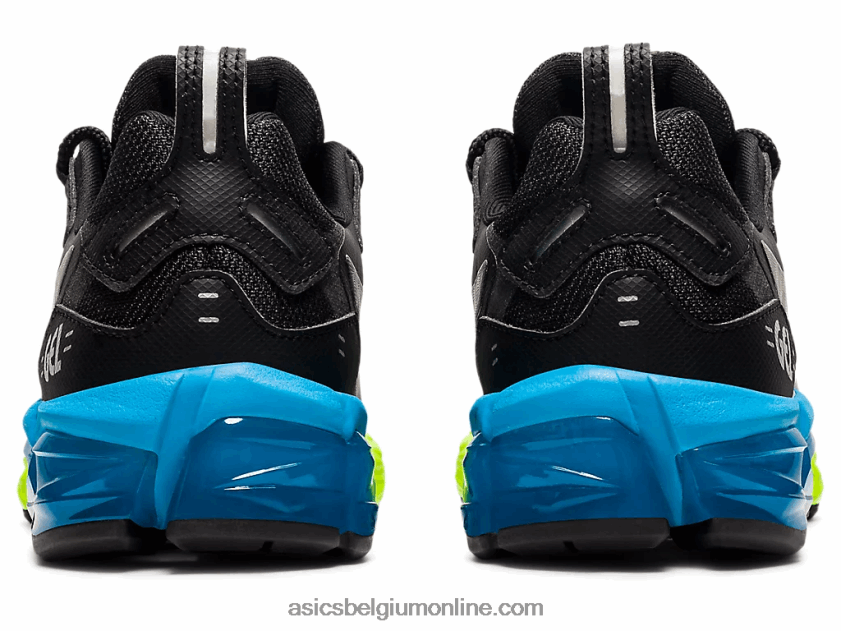gel-quantum 180 6 lagere school V6HXR24315 zwart/aizuri blauw Asics