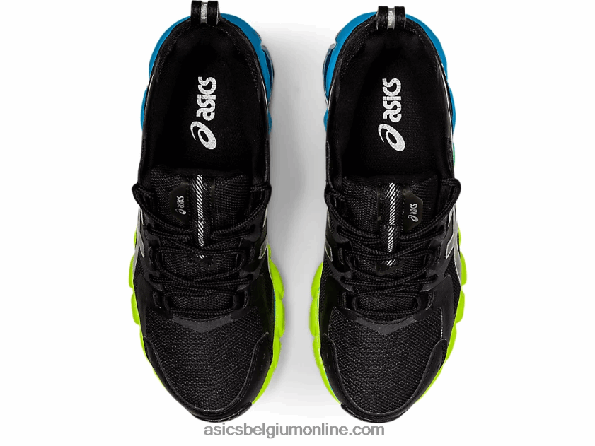 gel-quantum 180 6 lagere school V6HXR24315 zwart/aizuri blauw Asics