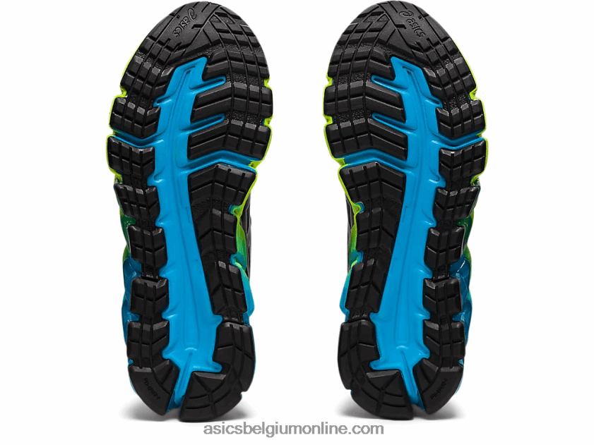 gel-quantum 180 6 lagere school V6HXR24315 zwart/aizuri blauw Asics