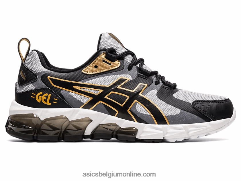 gel-quantum 180 6 lagere school V6HXR24321 piemonte grijs/zwart Asics