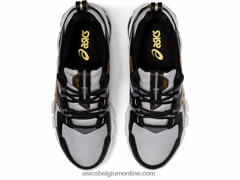 gel-quantum 180 6 lagere school V6HXR24321 piemonte grijs/zwart Asics