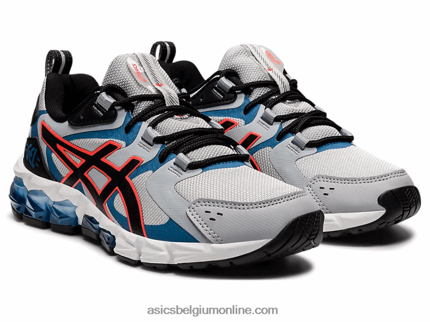 gel-quantum 180 6 lagere school V6HXR24442 gletsjergrijs/zwart Asics