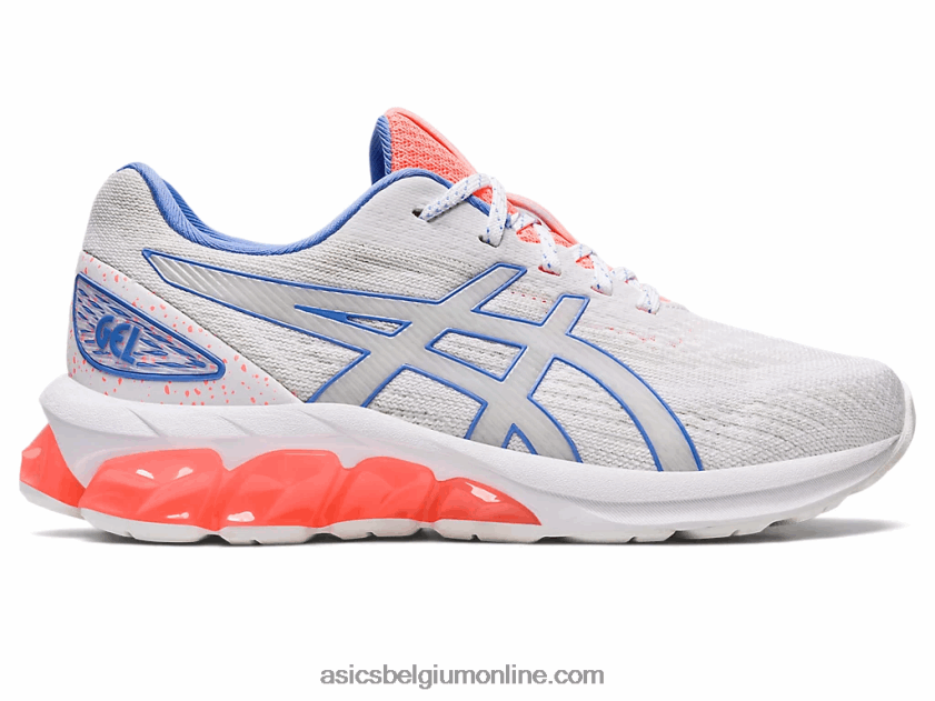 gel-quantum 180 vii lagere school V6HXR24299 wit/zonkoraal Asics