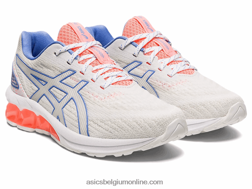 gel-quantum 180 vii lagere school V6HXR24299 wit/zonkoraal Asics