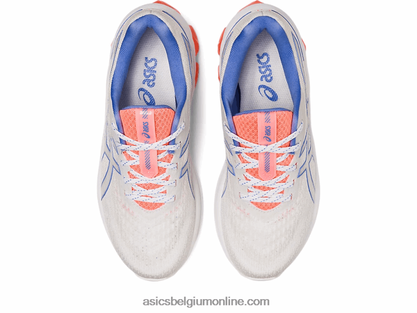 gel-quantum 180 vii lagere school V6HXR24299 wit/zonkoraal Asics