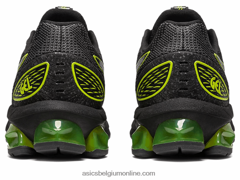 gel-quantum 180 vii lagere school V6HXR24300 zwart/neon limoen Asics