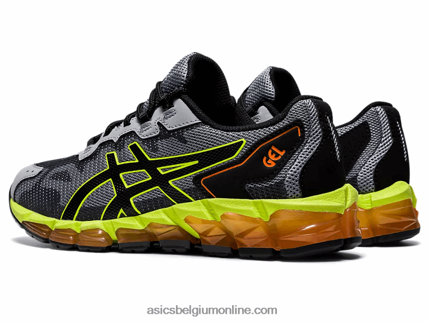 gel-quantum 360 6 lagere school V6HXR24553 bladsteen/zwart Asics