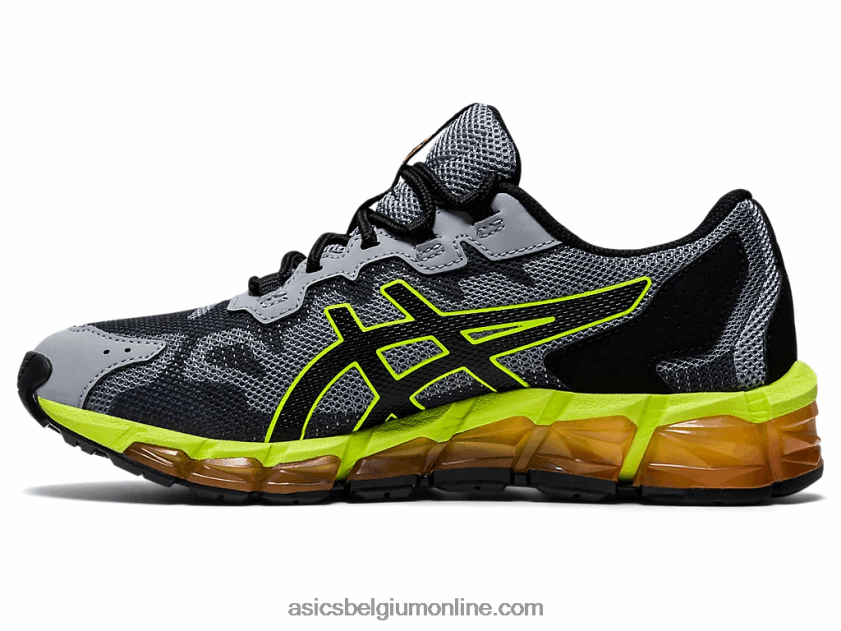gel-quantum 360 6 lagere school V6HXR24553 bladsteen/zwart Asics