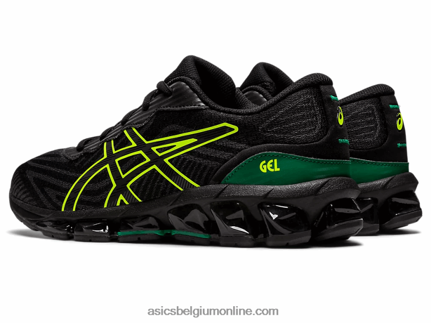 gel-quantum 360 vii lagere school V6HXR24381 zwart/veiligheidsgeel Asics