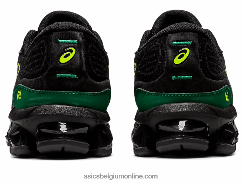 gel-quantum 360 vii lagere school V6HXR24381 zwart/veiligheidsgeel Asics