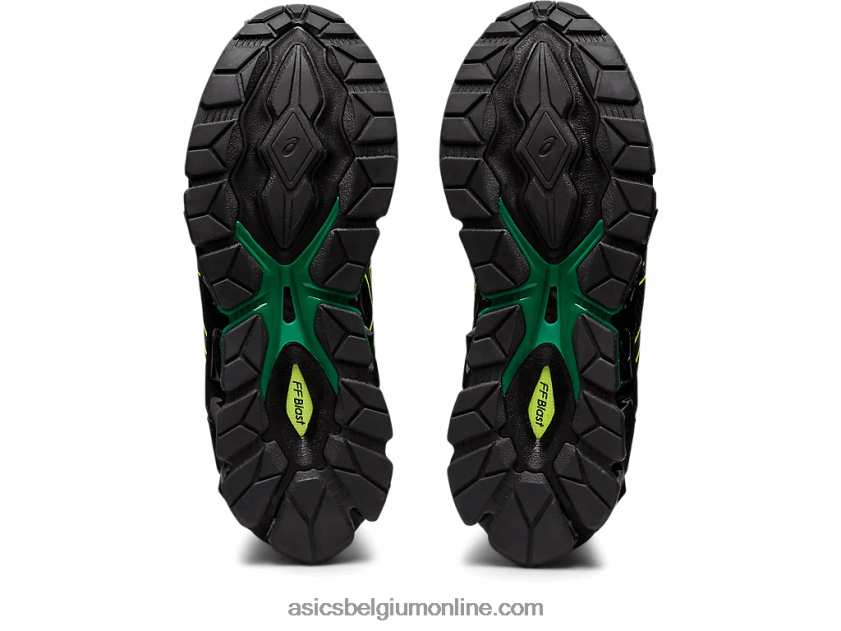 gel-quantum 360 vii lagere school V6HXR24381 zwart/veiligheidsgeel Asics