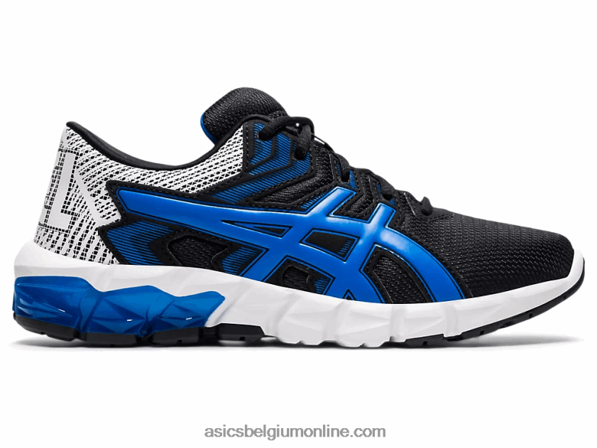 gel-quantum 90 2 lagere school V6HXR24561 zwart/elektrisch blauw Asics