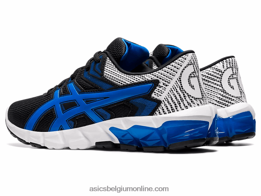 gel-quantum 90 2 lagere school V6HXR24561 zwart/elektrisch blauw Asics