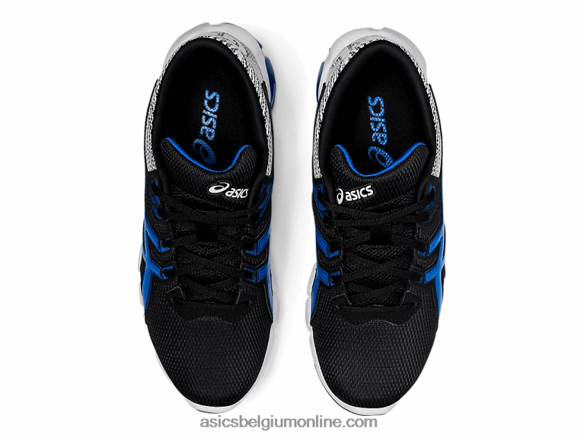 gel-quantum 90 2 lagere school V6HXR24561 zwart/elektrisch blauw Asics