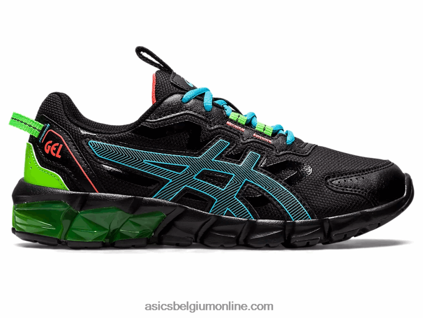 gel-quantum 90 3 lagere school V6HXR24373 zwart/aquarium Asics