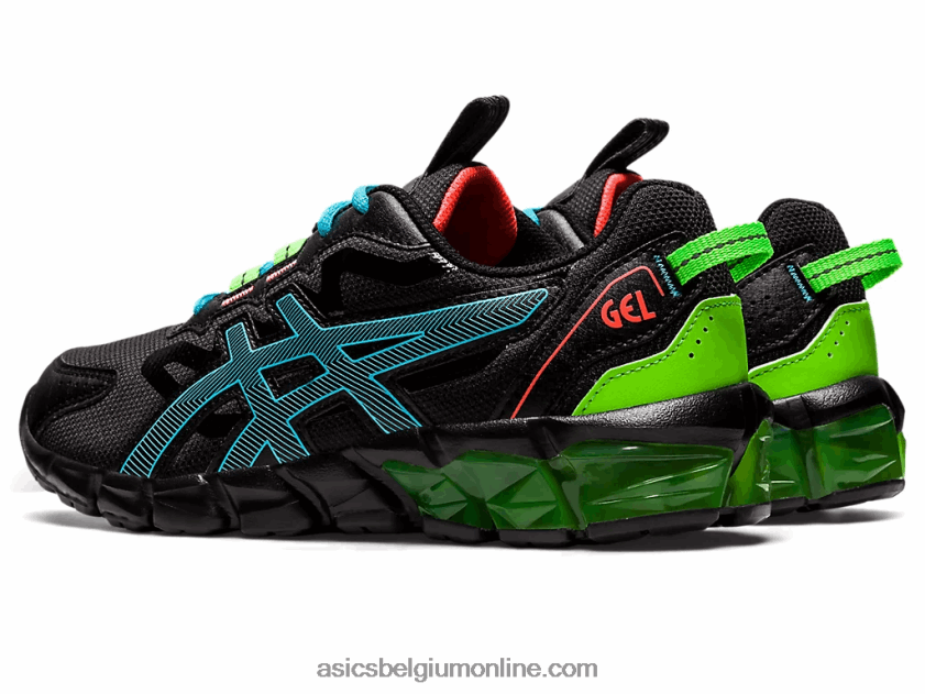 gel-quantum 90 3 lagere school V6HXR24373 zwart/aquarium Asics