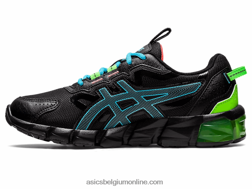 gel-quantum 90 3 lagere school V6HXR24373 zwart/aquarium Asics
