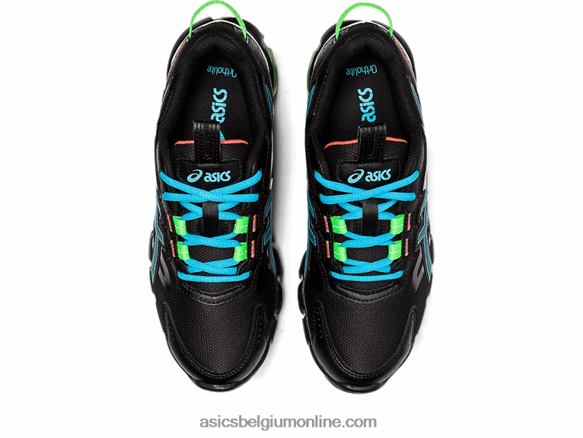gel-quantum 90 3 lagere school V6HXR24373 zwart/aquarium Asics