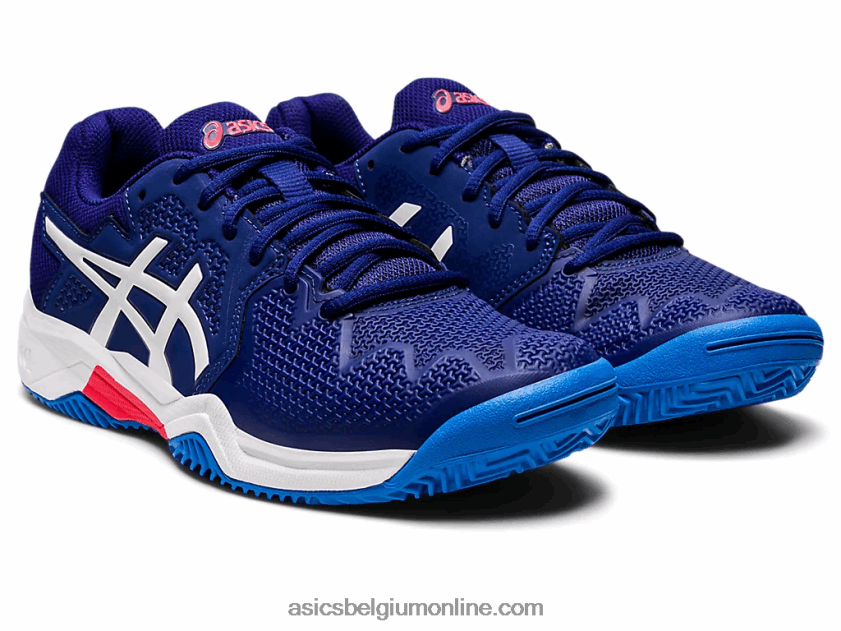 gel-resolutie 8 klei lagere school V6HXR24430 duik blauw/wit Asics