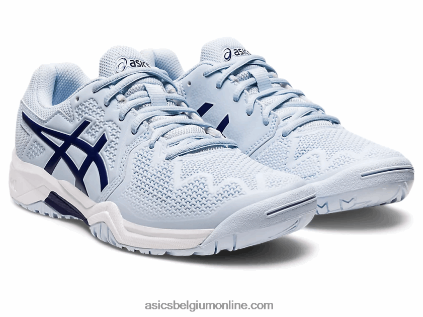 gel-resolutie 8 lagere school V6HXR24441 zachte lucht/duikblauw Asics