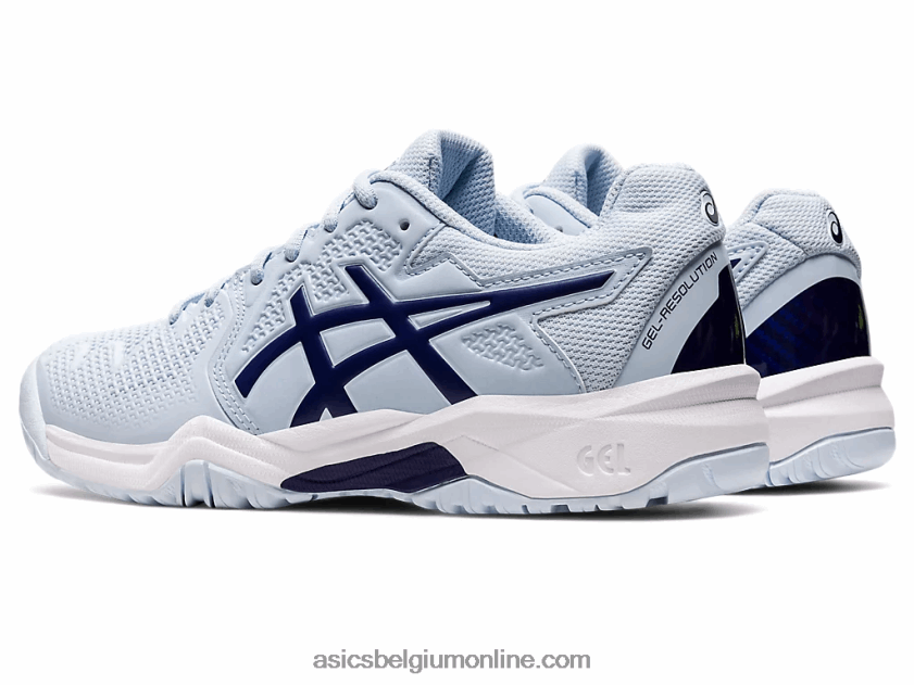 gel-resolutie 8 lagere school V6HXR24441 zachte lucht/duikblauw Asics