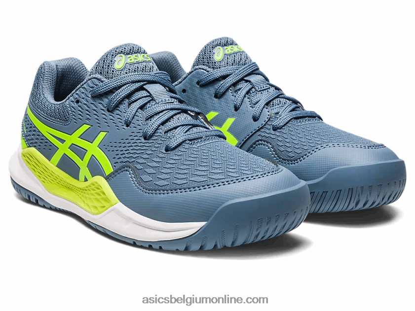 gel-resolutie 9 lagere school V6HXR24219 staalblauw/gevarengroen Asics