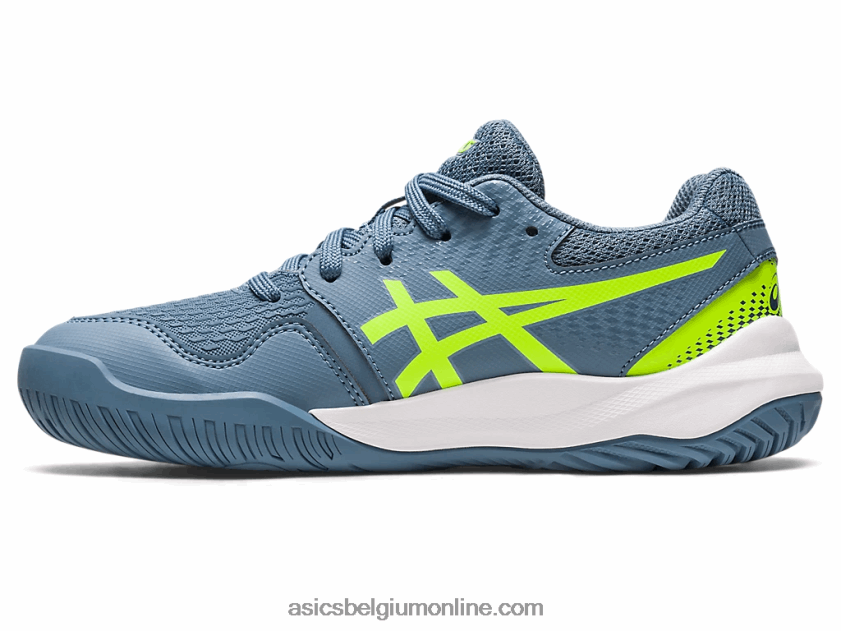 gel-resolutie 9 lagere school V6HXR24219 staalblauw/gevarengroen Asics