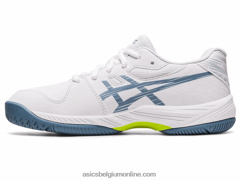 gel-spel 9 lagere school V6HXR24267 wit/staalblauw Asics
