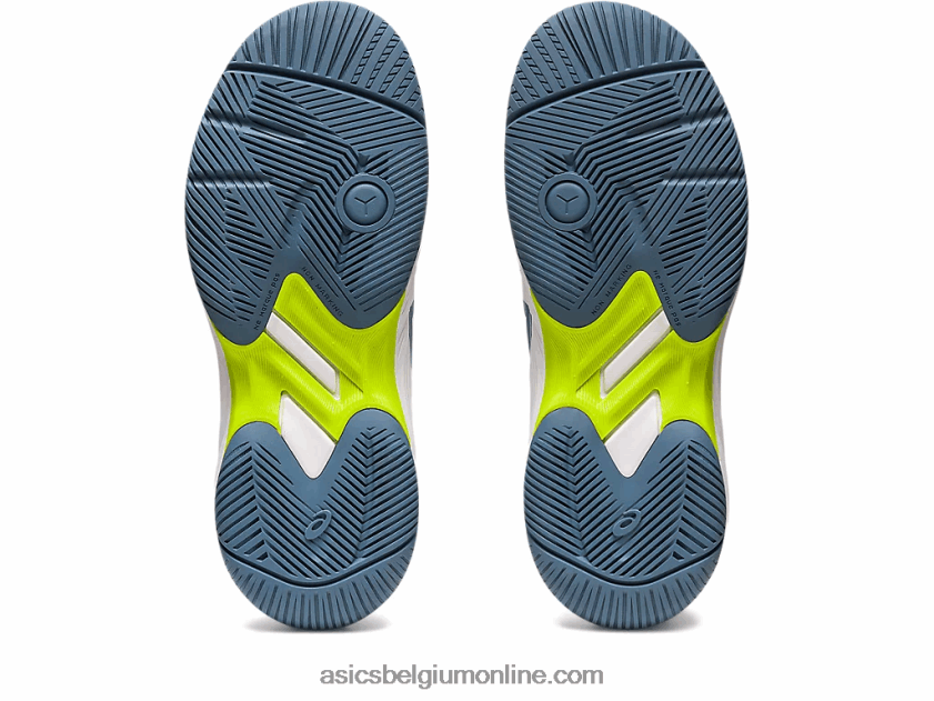 gel-spel 9 lagere school V6HXR24267 wit/staalblauw Asics