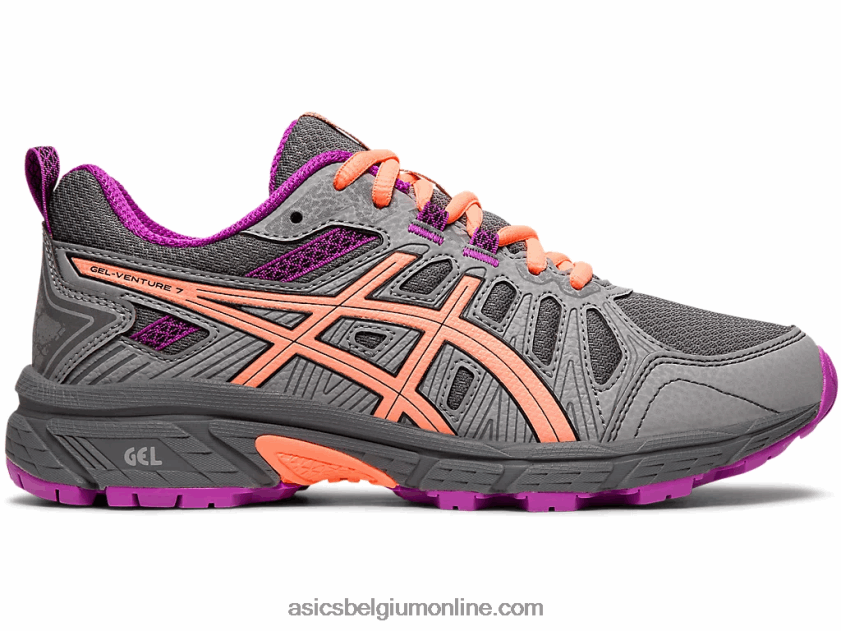 gel-venture 7 lagere school V6HXR24569 metropool/zwart Asics