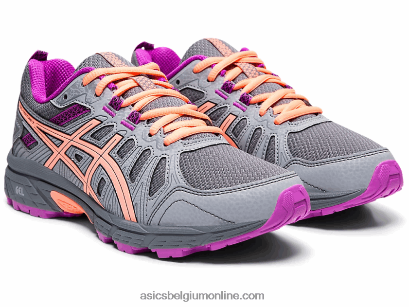 gel-venture 7 lagere school V6HXR24569 metropool/zwart Asics