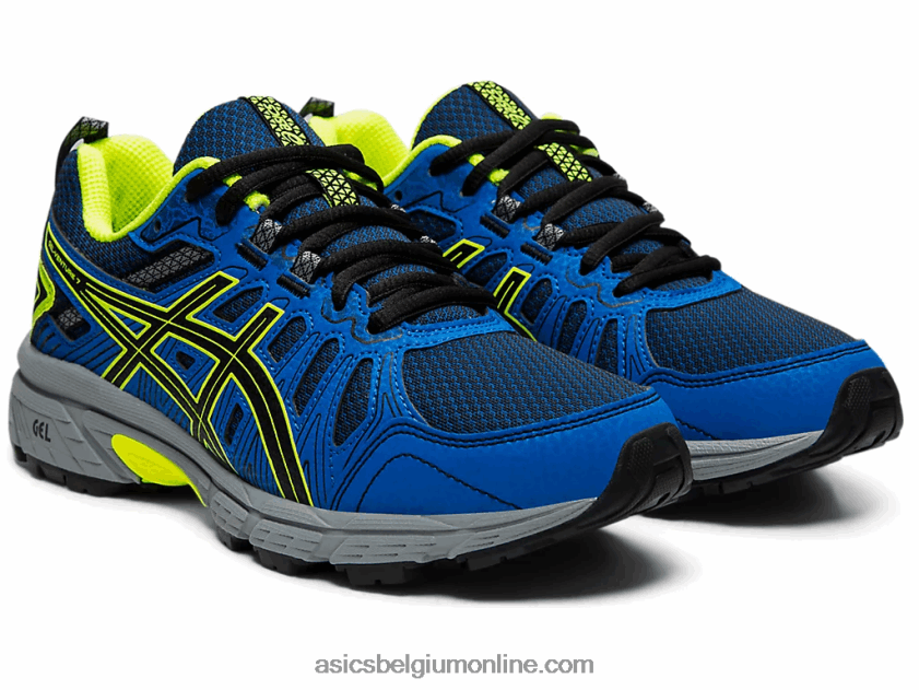 gel-venture 7 lagere school V6HXR24570 zwart/veiligheidsgeel Asics