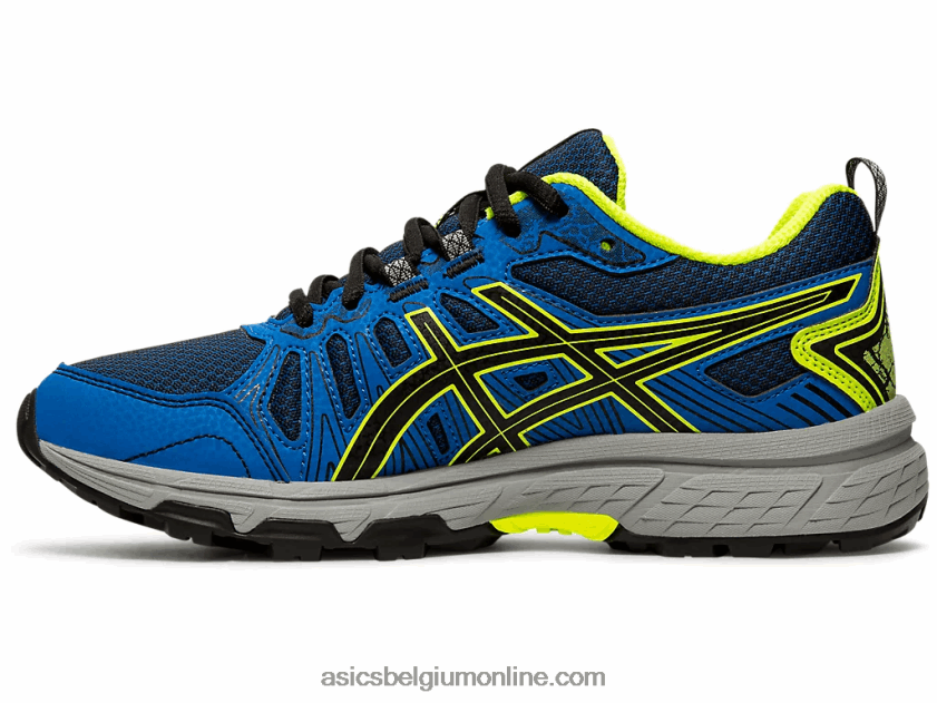 gel-venture 7 lagere school V6HXR24570 zwart/veiligheidsgeel Asics
