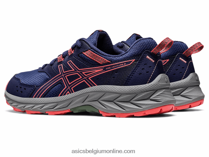 gel-venture 9 lagere school V6HXR24220 indigoblauw/papaja Asics