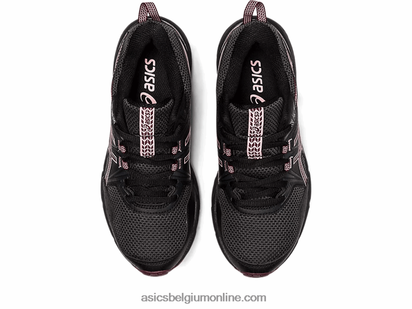 gelventure 8 lagere school V6HXR24371 zwart/diep mars Asics