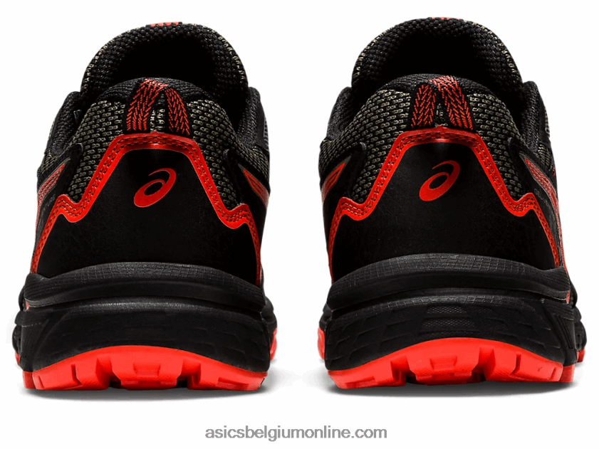 gelventure 8 lagere school V6HXR24389 zwarte/cherrytomaat Asics