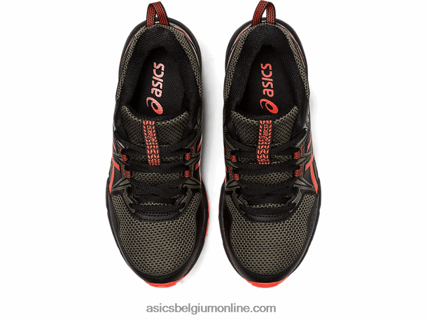gelventure 8 lagere school V6HXR24389 zwarte/cherrytomaat Asics