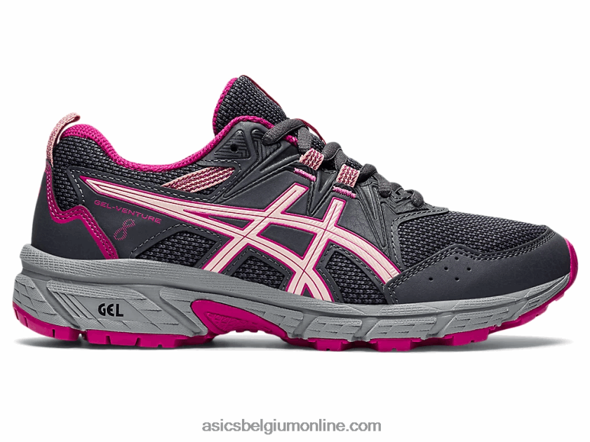 gelventure 8 lagere school V6HXR24424 bagagedrager grijs/breeze Asics