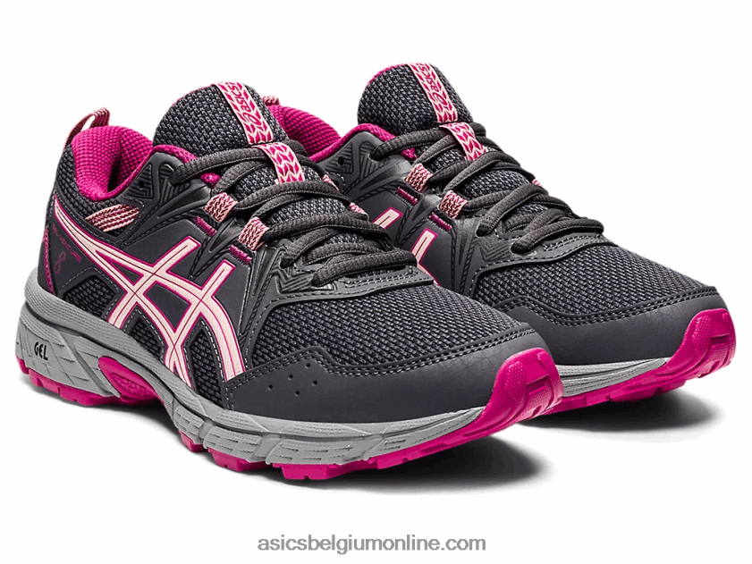 gelventure 8 lagere school V6HXR24424 bagagedrager grijs/breeze Asics
