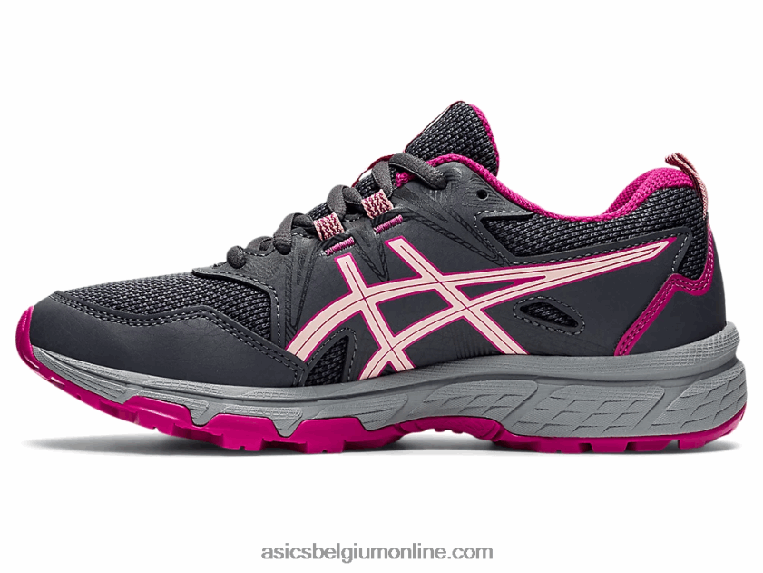 gelventure 8 lagere school V6HXR24424 bagagedrager grijs/breeze Asics