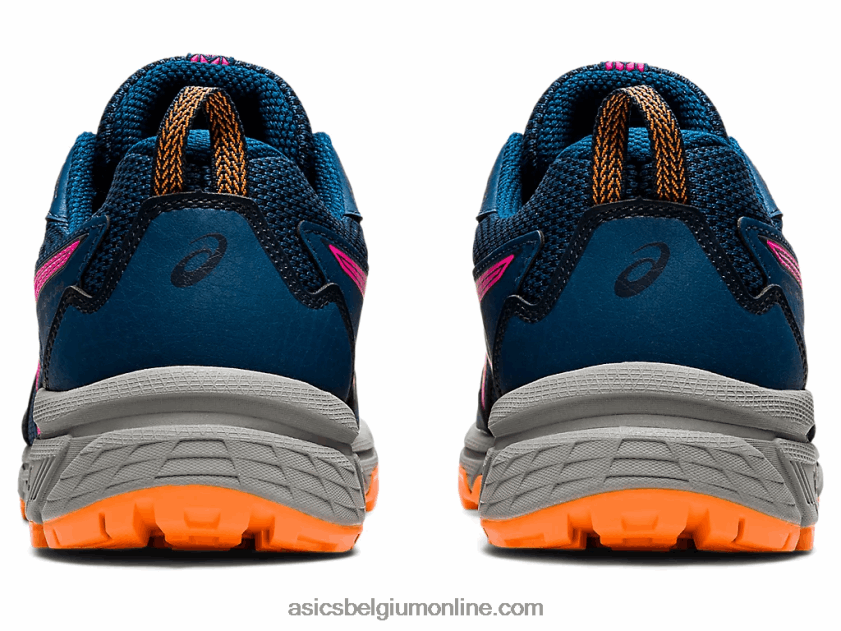 gelventure 8 lagere school V6HXR24494 mako blauw/roze glo Asics